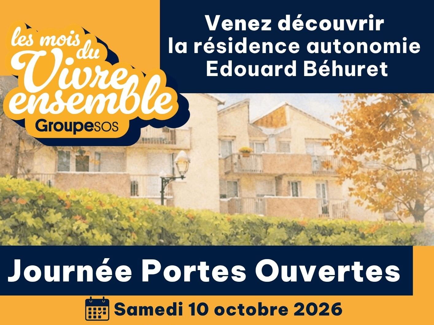 Journée Portes Ouvertes à la résidence Edouard Béhuret 🏠