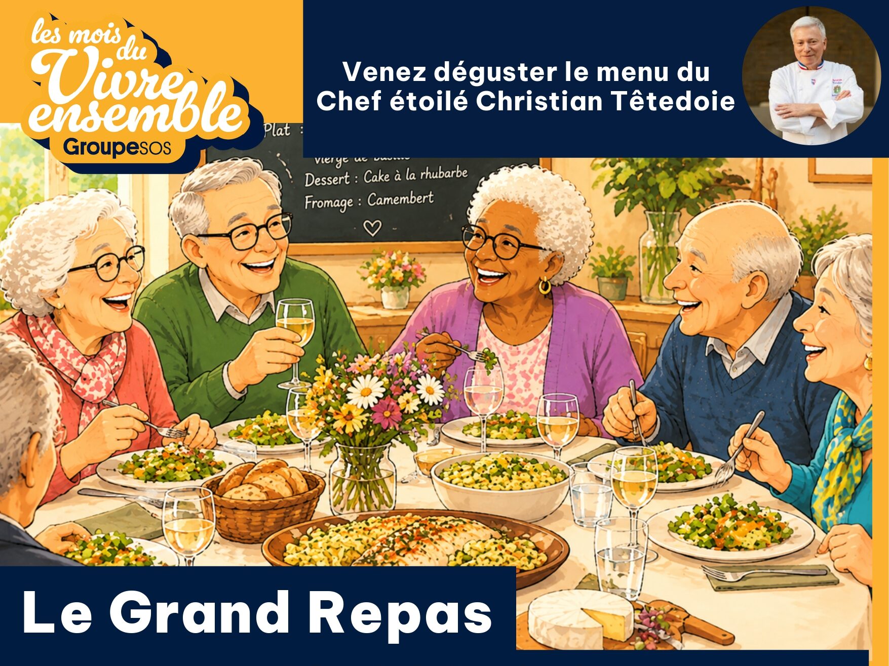 Le Grand Repas à la résidence Gustave Prost 🍽️