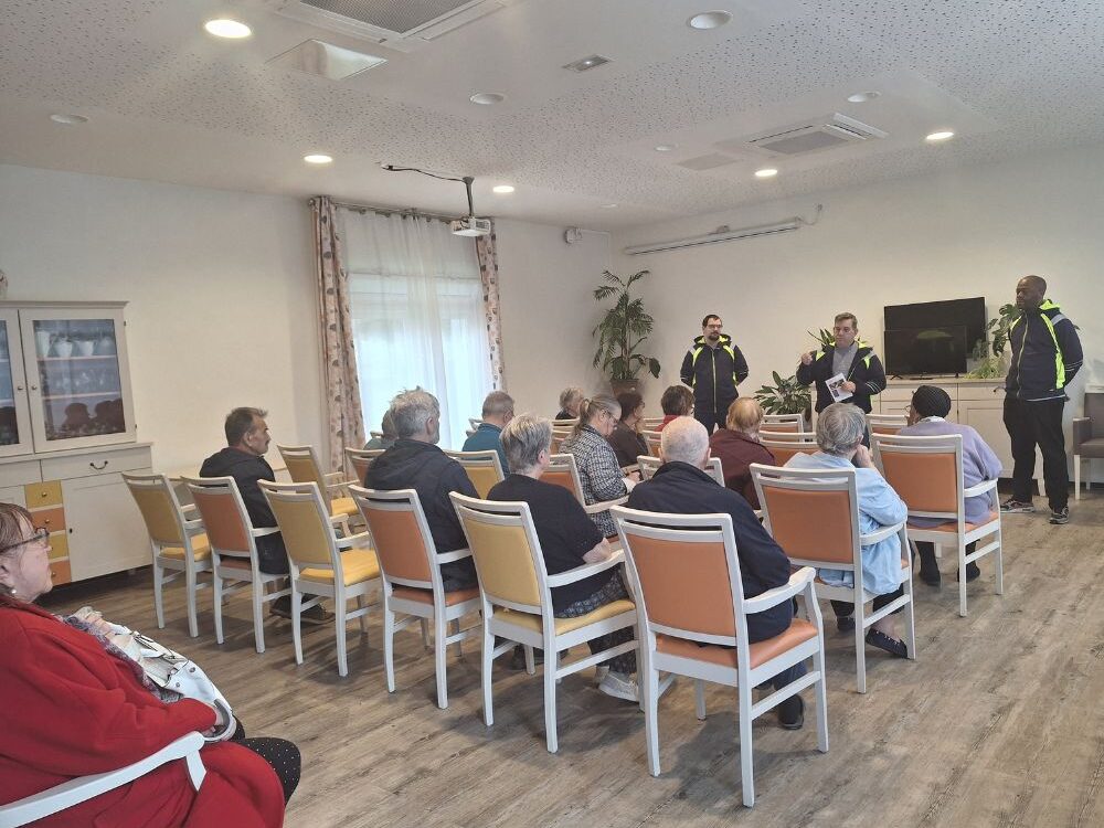 Le CCAS à la rencontre des résident·e·s : une présentation très appréciéeℹ️